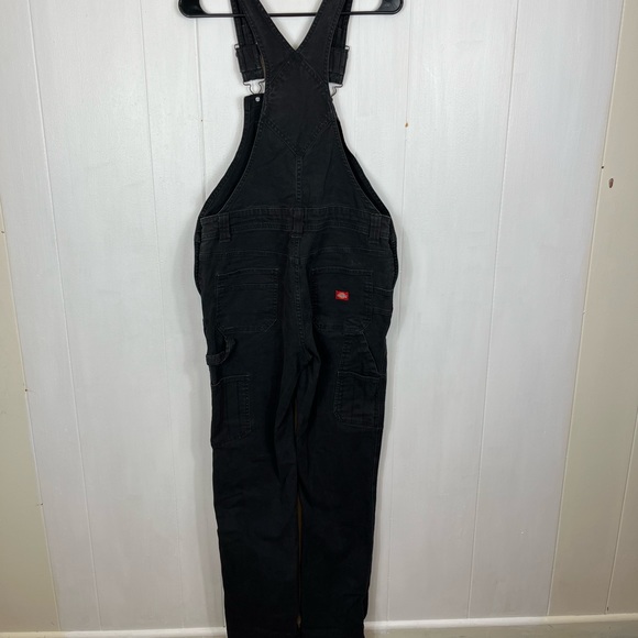 Vintage Dickies Cotton Bib Overalls Double Knee Sz 32 - Picture 5 of 7